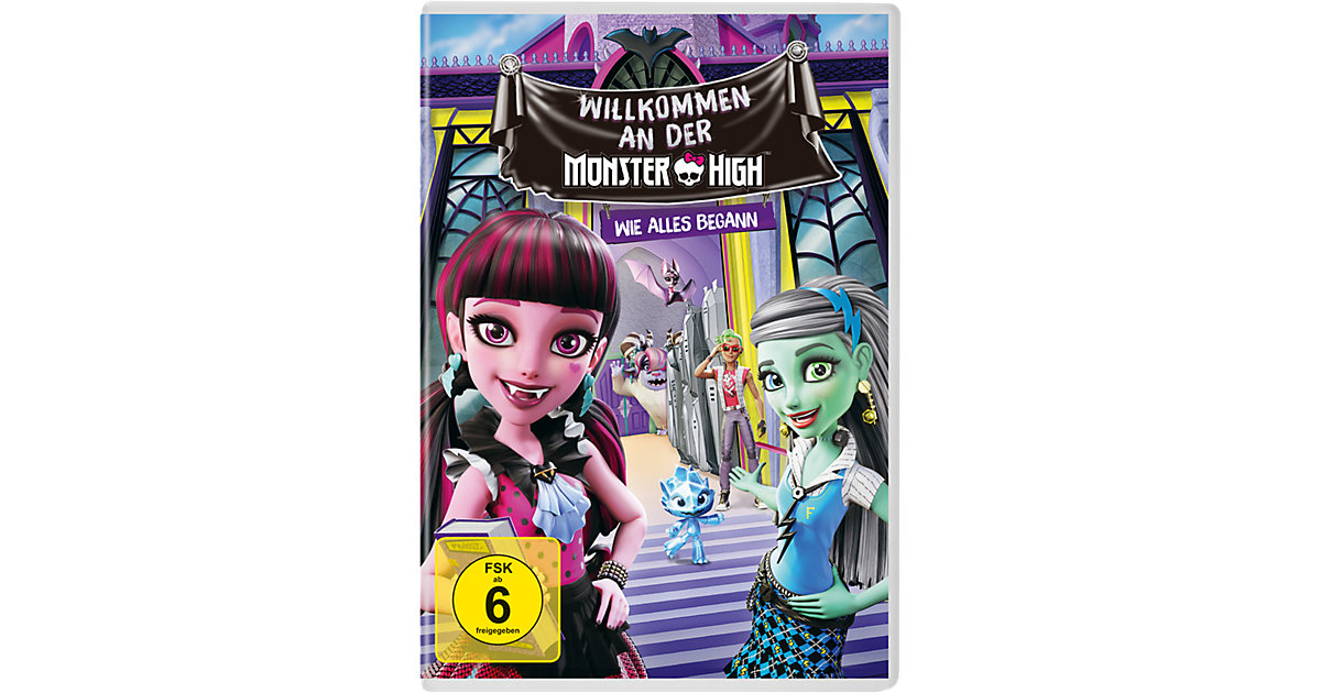 DVD Monster High - Willkommen an der Monster High Hörbuch DVD Monster High - Willkommen an der Monster High Hörbuch von Universal