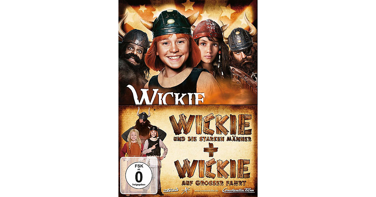 DVD Wickie 1 & 2 (2 DVDs) Hörbuch von Universal