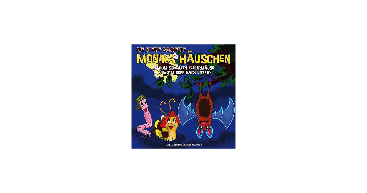 Die kleine Schnecke: Warum schlafen Fledermäuse mit dem Kopf nach unten?, Audio-CD Hörbuch Die kleine Schnecke: Warum schlafen Fledermäuse mit dem Kopf nach unten?, Audio-CD Hörbuch von Universal