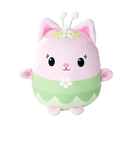 Universal 6305875328NPB - Gabbys Puppenhaus, Katzenfee Squishy Kuscheltiere - Katzenfee aus der DreamWorks Serie Gabbys Puppenschrank als Kuscheltiere in Squishy Material, 20 cm, Ab 0 Monaten von UNIVERSAL