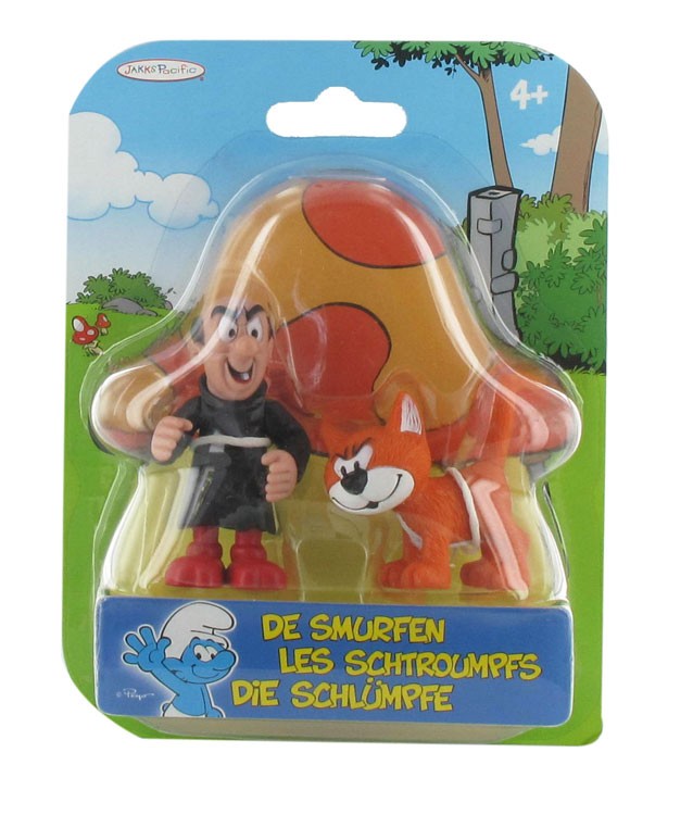 Schlümpfe - Spiel und Sammelfiguren Gargamel mit Azreal von Universaltrends