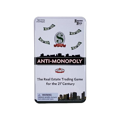 Anti Monopoly Travel Version by Paul Lamond Games von University Games