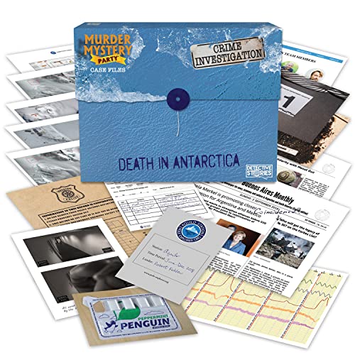 (New Aug) UG Murder Mystery Party Case Files: Death in Antarctica von Murder Mystery Party