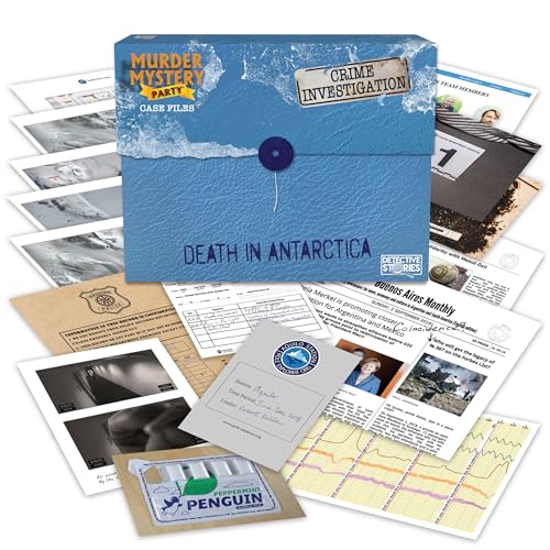 (New Aug) UG Murder Mystery Party Case Files: Death in Antarctica von Murder Mystery Party