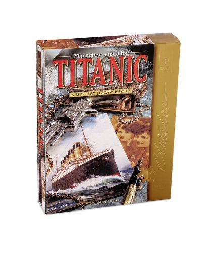 University Games BePuzzled Classic Mystery 1000-teiliges Puzzle – Mord auf der Titanic von University Games