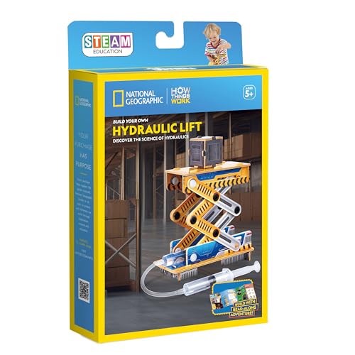 National Geographic Bauen Sie Ihre eigene hydraulische Hebebühne von University Games