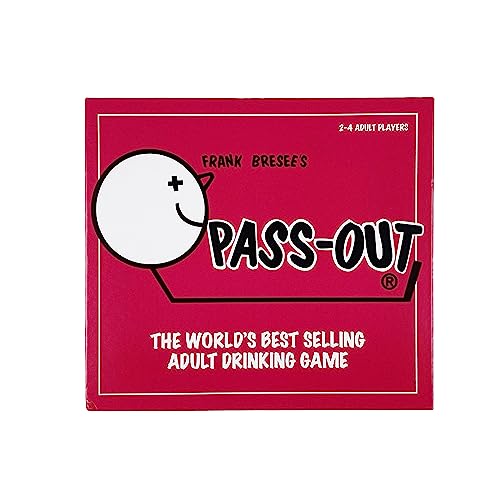 University Games Pass Out: Das Trinkspiel für Erwachsene - Sammeln Sie 10 rosa Elefanten - Ab 18 Jahren - 2+ Spieler - Handbetrieben von University Games