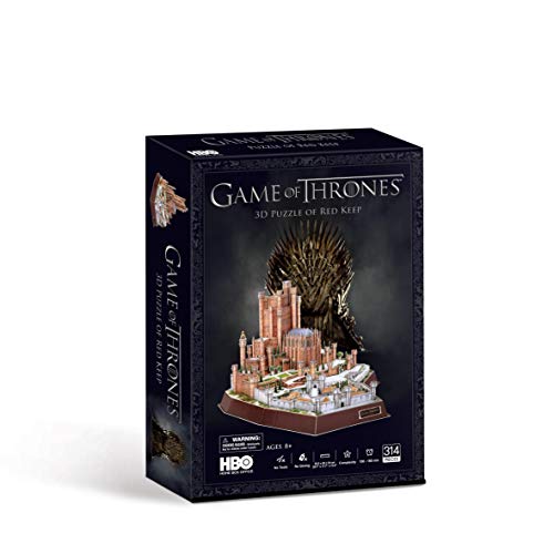 Paul Lamond Game of Thrones Red Keep 3D Puzzle, Multicolor, 22.5 x 33.2 x 6 centimetres Paul Lamond Game of Thrones Red Keep 3D Puzzle, Multicolor, 22.5 x 33.2 x 6 centimetres von University Games