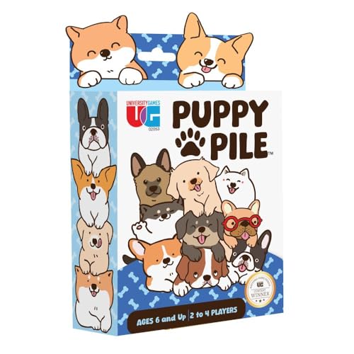 Puppy Pile Kartenspiel von University Games