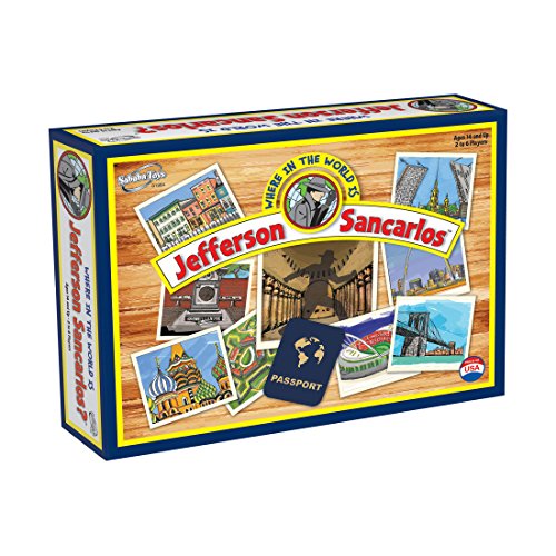 Sababa Toys Where in the World Is Jefferson Sancarlos Sababa Toys Where in the World Is Jefferson Sancarlos von University Games