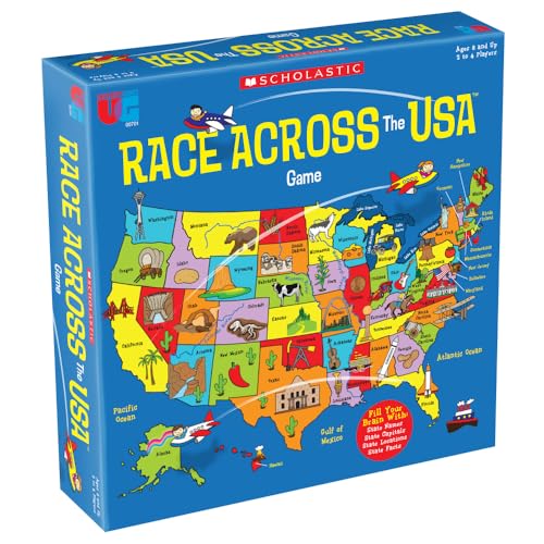 Scholastic Race Across The USA Game- von University Games