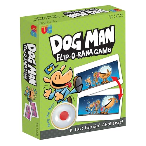 (New Aug) UG Dog Man The Flip-O-Rama Game (unit 2) von University Games