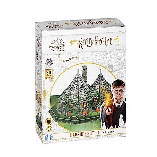 University Games 08482 Harry Potter Hagrid's Hut 3D Puzzle von University Games