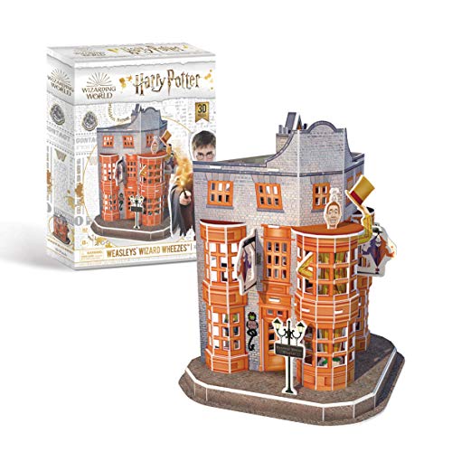 University Games 7605 Harry Potter Diagon Alley Weasleys' Wizard Wheezes 3D Puzzle von University Games