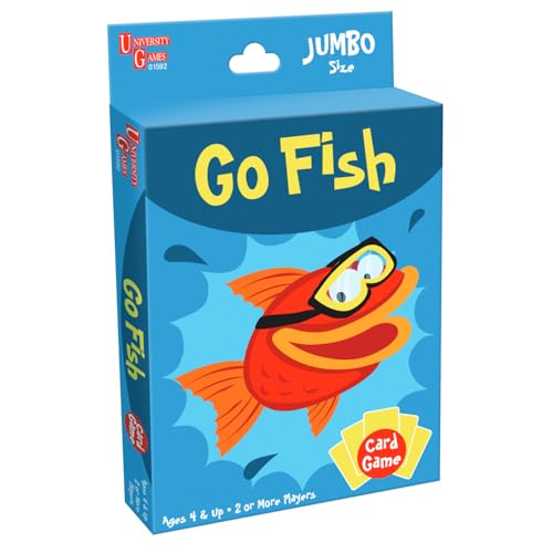 University Games Go Fish Card Game, Jumbo Size University Games Go Fish Card Game, Jumbo Size von University Games