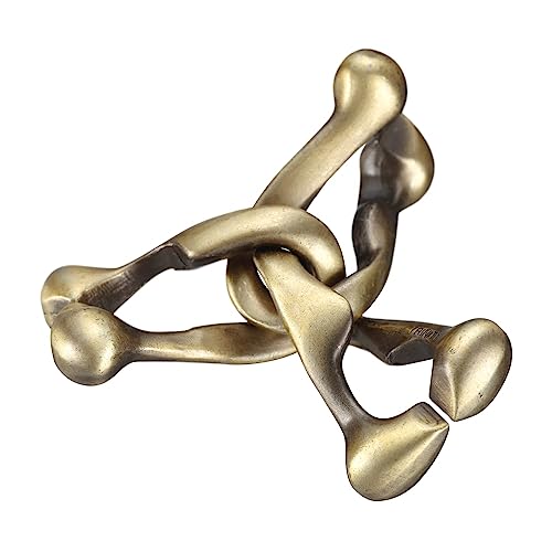 University Games Hanayama Level 6 Cast Metal Brain Teaser Puzzle - Trinity University Games Hanayama Level 6 Cast Metal Brain Teaser Puzzle - Trinity von Bepuzzled