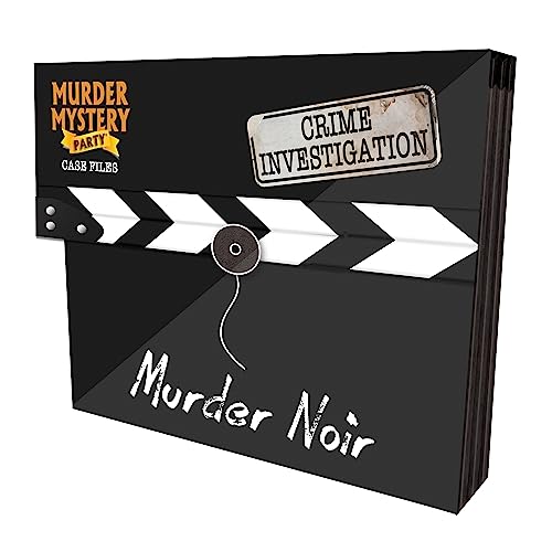 University Games Murder Mystery Party Case Files: Murder Noir für 1 oder mehr Spieler ab 14 Jahren von University Games