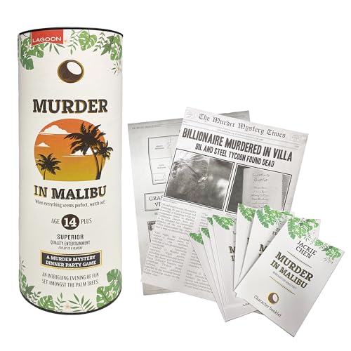 University Games Murder in Malibu Murder Mystery Game von University Games