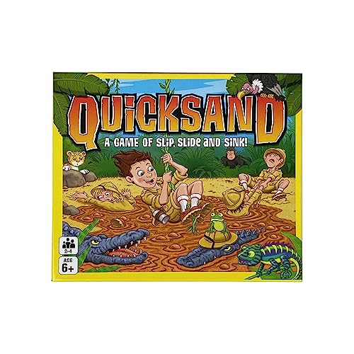 University Games Quicksand Board Game, Multicoloured, Large, 08419 von University Games