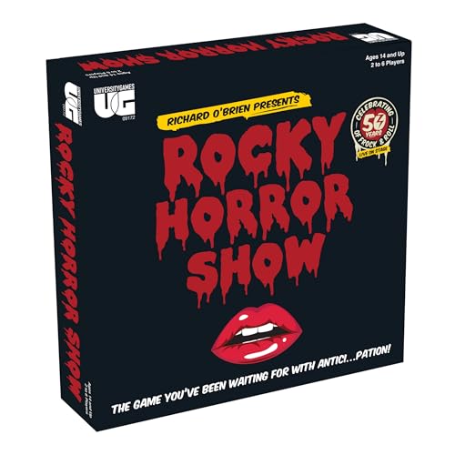 University Games | Rocky Horror Show, Partyspiel, für Rocky Horror Picture Show, ab 12 Jahren von University Games