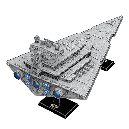 University Games U08562 Wars Imperial Star Destroyer Modellbausatz, grau von University Games