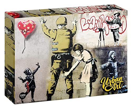 University Games U08574 Banksy Graffiti Painter Urban Art Puzzle von University Games