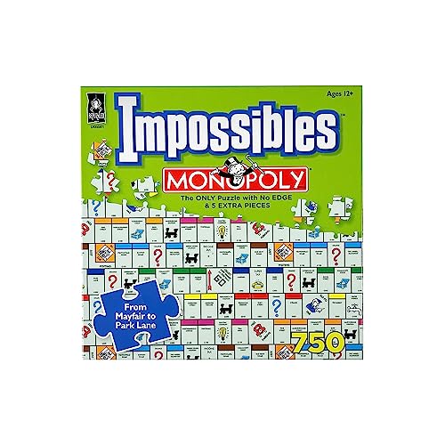 University Games U08581 Impossibles Monopoly Puzzle, 750 Teile von University Games