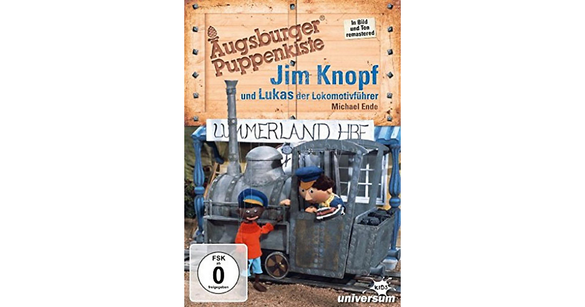 DVD Augsburger Puppenkiste - Jim Knopf und Lukas, der Lokomotivführer Hörbuch DVD Augsburger Puppenkiste - Jim Knopf und Lukas, der Lokomotivführer Hörbuch von Universum