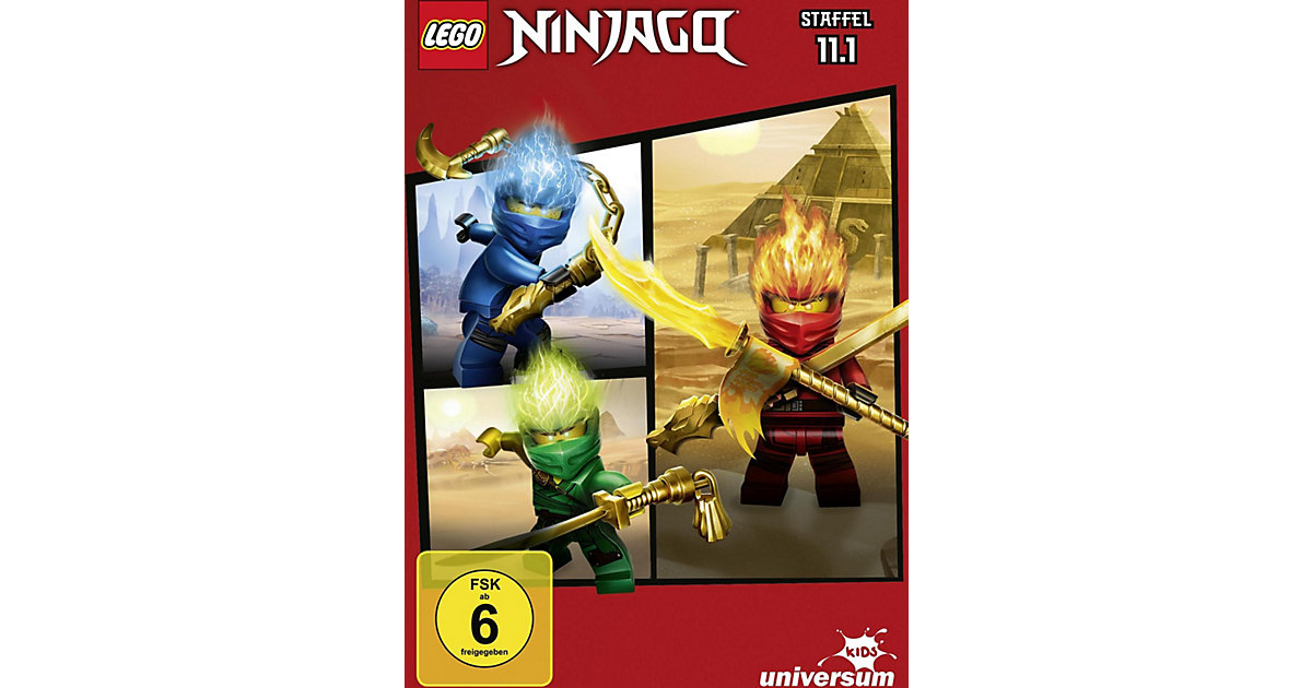 DVD LEGO Ninjago 11.1 Hörbuch DVD LEGO Ninjago 11.1 Hörbuch von LEONINE