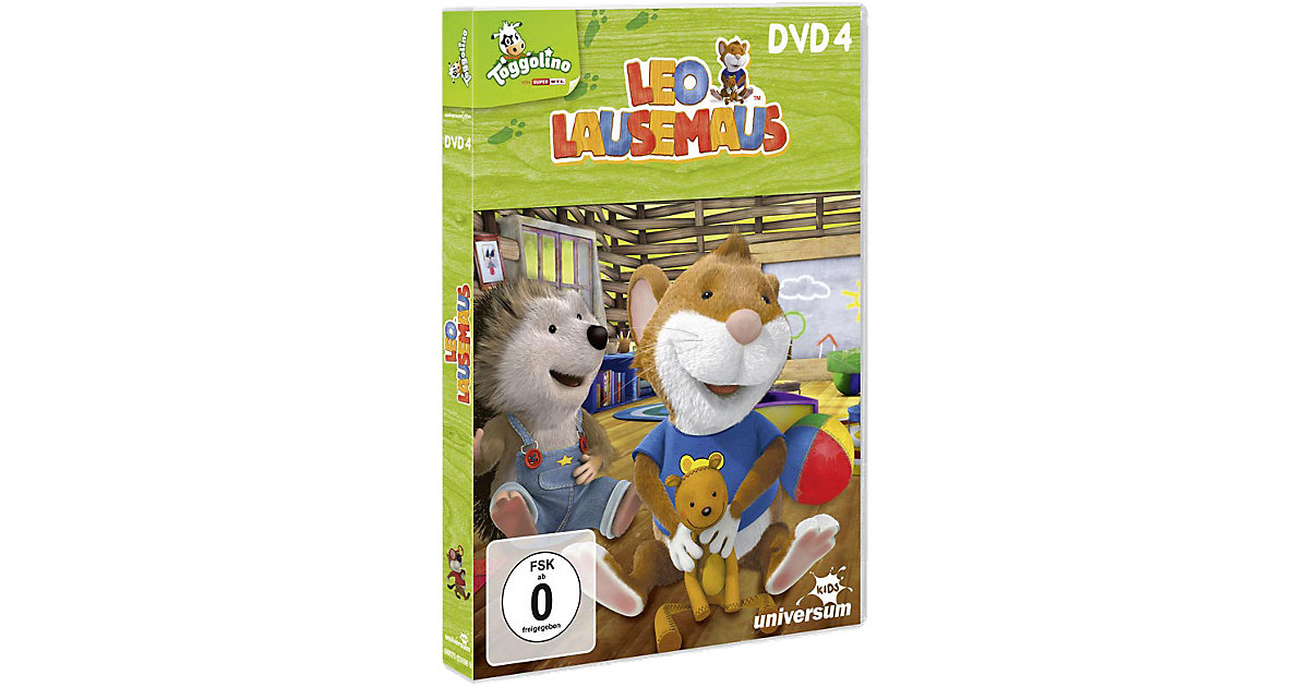 DVD Leo Lausemaus 04 Hörbuch von Universum