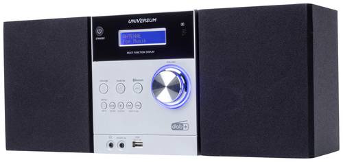 UNIVERSUM MS 300-21 Stereoanlage AUX, Bluetooth®, CD, DAB+, UKW, USB, Akku-Ladefunktion, Inkl. Fern von Universum