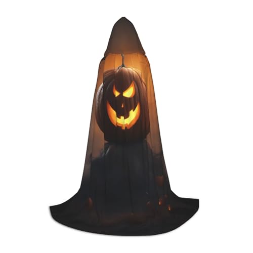 Unkhtt Halloween Geist Kürbis 1 Druck Kapuzenumhang Herren Damen Teenager Kinder für Karneval Kostüm Partys Halloween Cosplay Unkhtt Halloween Geist Kürbis 1 Druck Kapuzenumhang Herren Damen Teenager Kinder für Karneval Kostüm Partys Halloween Cosplay von Unkhtt