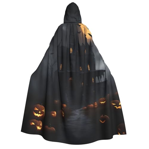 Unkhtt Kapuzenumhang für Halloween, Gothic, Herren, Damen, Teenager, Kinder, für Karneval, Kostümpartys, Halloween, Cosplay Unkhtt Kapuzenumhang für Halloween, Gothic, Herren, Damen, Teenager, Kinder, für Karneval, Kostümpartys, Halloween, Cosplay von Unkhtt