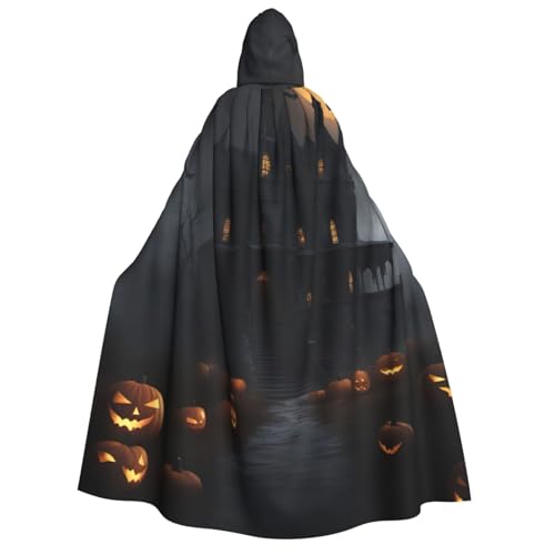Unkhtt Kapuzenumhang für Halloween, Gothic, Herren, Damen, Teenager, Kinder, für Karneval, Kostümpartys, Halloween, Cosplay Unkhtt Kapuzenumhang für Halloween, Gothic, Herren, Damen, Teenager, Kinder, für Karneval, Kostümpartys, Halloween, Cosplay von Unkhtt
