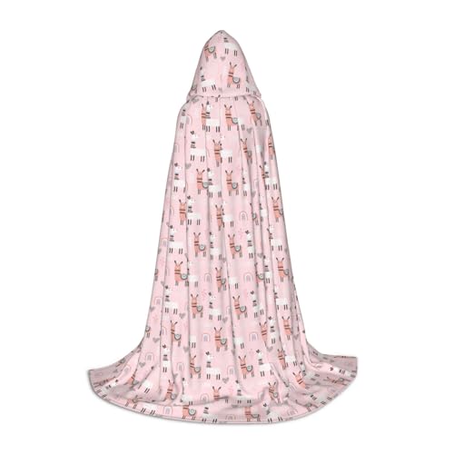 Unkhtt Lama, bedruckter Kapuzenumhang für Herren, Damen, Teenager, Kinder, für Karneval, Kostümpartys, Halloween, Cosplay Unkhtt Lama, bedruckter Kapuzenumhang für Herren, Damen, Teenager, Kinder, für Karneval, Kostümpartys, Halloween, Cosplay von Unkhtt