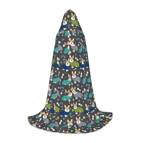 Unkhtt Mit Kapuze für Herren, Damen, Teenager, Kinder, für Karneval, Kostümpartys, Halloween, Cosplay Unkhtt Mit Kapuze für Herren, Damen, Teenager, Kinder, für Karneval, Kostümpartys, Halloween, Cosplay von Unkhtt