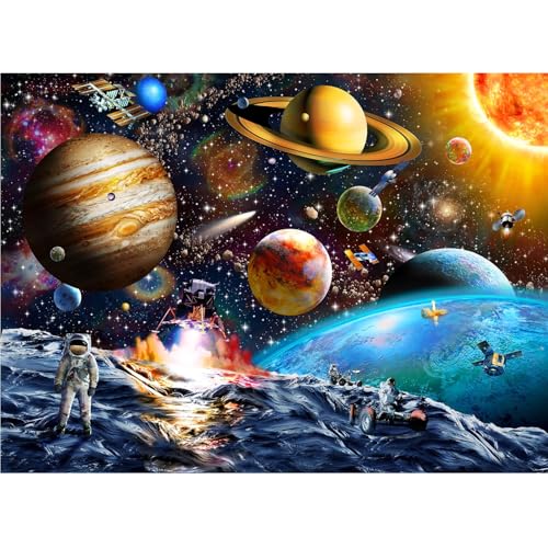 Puzzle für Kinder von 8 bis 10 Jahren, Planeten des Sonnensystems, 200 Puzzleteile für Kinder von 6 bis 8 Jahren, Lernspielzeug für Jungen und Mädchen Puzzle für Kinder von 8 bis 10 Jahren, Planeten des Sonnensystems, 200 Puzzleteile für Kinder von 6 bis 8 Jahren, Lernspielzeug für Jungen und Mädchen von Unolidrom