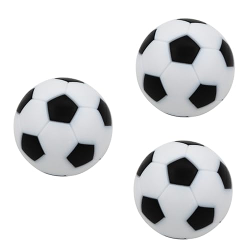 Unomor Tischfußballbälle 36 STK Weißer Esstisch Weißer Küchentisch Schwarze Und Weiße Fußbälle Fußball Zubehör Kind Tischfußball von Unomor