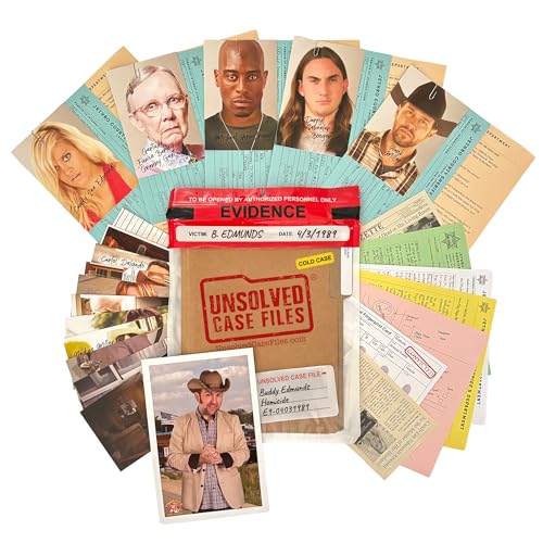 Ungelöste Aktenordner | Edmunds, Buddy - Cold Case Murder Mystery Spiel | Können Sie das Verbrechen lösen? von Unsolved Case Files