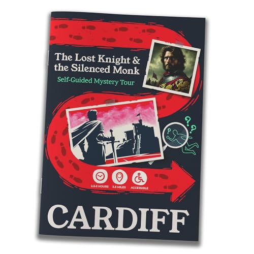 Selbstgeführte Murder Mystery Walking Tour – Der verlorene Ritter & der stummen Mönch (Cardiff-Edition) Löse Hinweise, Erkunde Sehenswürdigkeiten, Outdoor-Detektivspiel für Erwachsene, Paare und von Unsolved Trails