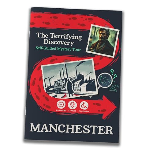 Self-Guided Murder Mystery Walking Tour - The Terrifying Discovery (Manchester Edition) Solve Clues, Explore Sehenswürdigkeiten, Outdoor Detektivspiel für Erwachsene, Paare und Familien von Unsolved Trails
