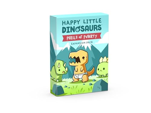 TeeTurtle , Happy Little Dinosaurs: Perils of Puberty Expansion, Board Game, Ages 8+, 2-4 Players, 30-60 Minutes Playing Time TeeTurtle , Happy Little Dinosaurs: Perils of Puberty Expansion, Board Game, Ages 8+, 2-4 Players, 30-60 Minutes Playing Time von Unstable Games