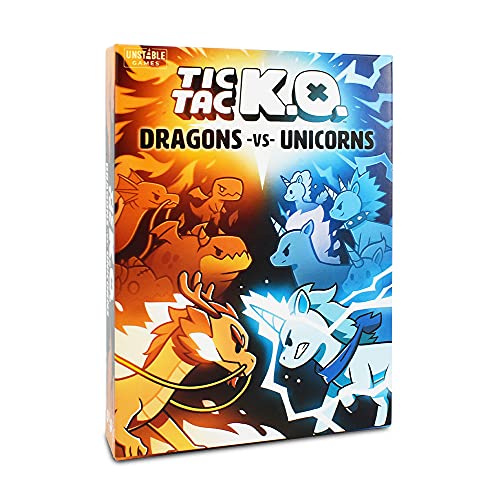 Tic Tac KO Dragons VS Unicorns - EN von Unstable Games