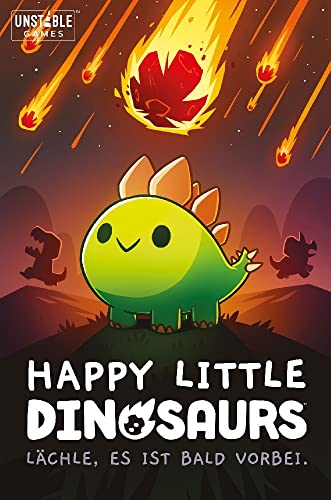 Unstable Games, Happy Little Dinosaurs, Grundspiel, Partyspiel, Kartenspiel, 2-4 Spieler, Ab 8+ Jahren, 30-60 Minuten, Deutsch Unstable Games, Happy Little Dinosaurs, Grundspiel, Partyspiel, Kartenspiel, 2-4 Spieler, Ab 8+ Jahren, 30-60 Minuten, Deutsch von Unstable Games