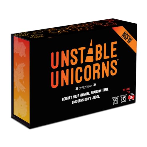 Unstable Unicorns TEE4371UUBSG1 NSFW Base Game-EN von Unstable Unicorns