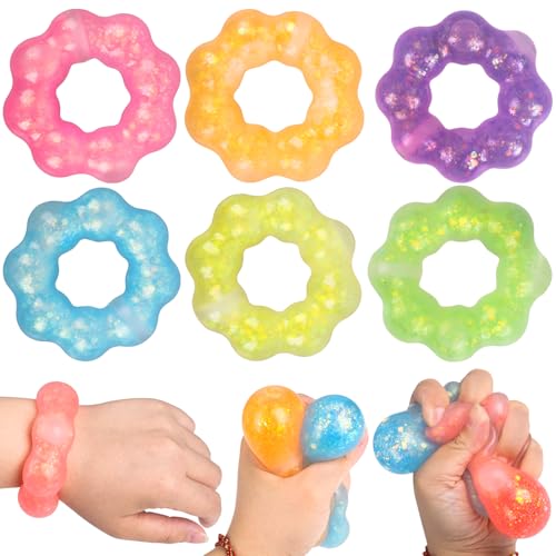 Unvtap 6 Stück Fidget Toys Set, Anti Stress Spielzeug, Squishy Sensory Toys, ADHS Spielzeug für Kinder und Erwachsene, Fingerspielzeug zur Stressabbau bei Nervosität, Party Favor Spielzeug Unvtap 6 Stück Fidget Toys Set, Anti Stress Spielzeug, Squishy Sensory Toys, ADHS Spielzeug für Kinder und Erwachsene, Fingerspielzeug zur Stressabbau bei Nervosität, Party Favor Spielzeug von Unvtap