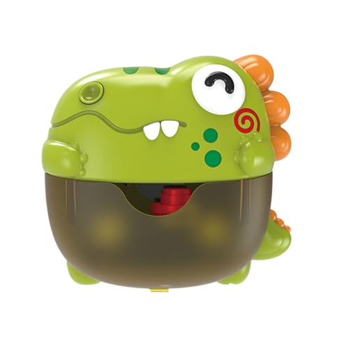Bubble Bath Toy, Automatic Bubble Maker, 6.89x3.35x6.3 inches Funny Light Up Dinosaur with Music, Fun Indoor Pool Shower Game for Girls and Boys, Bathroom Entertainment Bubble Bath Toy, Automatic Bubble Maker, 6.89x3.35x6.3 inches Funny Light Up Dinosaur with Music, Fun Indoor Pool Shower Game for Girls and Boys, Bathroom Entertainment von Uonguon