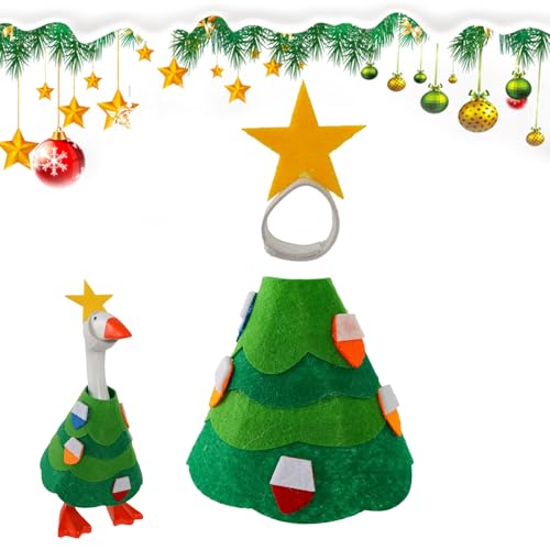 Desk Animal Outfits, 7 Inch Christmas Small Clothing Decoration, Tabletop Holiday Outfit Accessories, Cute Dress Up Clothes for Figurines, Teachers, Students, Bookshelf, Porch, Fireplace, Home von Uonguon