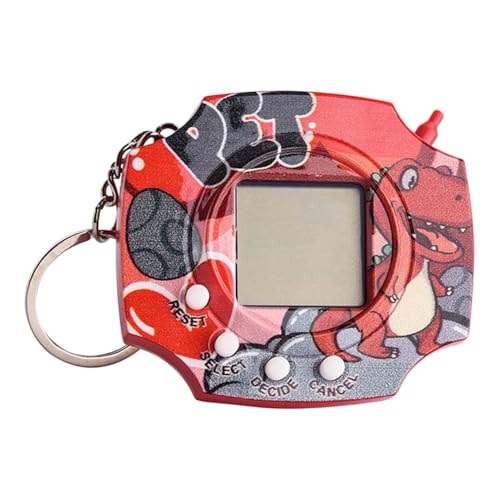 Digital Pet Toy, PVC Tiny Keyring Electronic Handheld Game, 2.36x0.79x2.09 inches Portable Virtual Animal Interactive Device, Ideal for Kids Girls Boys Children Digital Pet Toy, PVC Tiny Keyring Electronic Handheld Game, 2.36x0.79x2.09 inches Portable Virtual Animal Interactive Device, Ideal for Kids Girls Boys Children von Uonguon