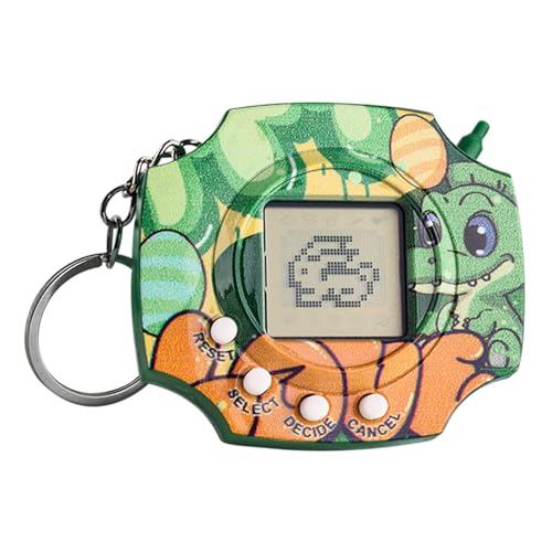Digital Pet Toy, PVC Tiny Keyring Electronic Handheld Game, 2.36x0.79x2.09 inches Portable Virtual Animal Interactive Device, Ideal for Kids Girls Boys Children Digital Pet Toy, PVC Tiny Keyring Electronic Handheld Game, 2.36x0.79x2.09 inches Portable Virtual Animal Interactive Device, Ideal for Kids Girls Boys Children von Uonguon